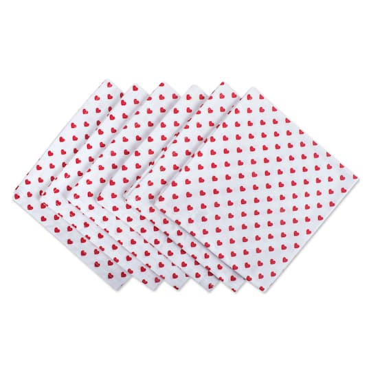 DII® Lil Hearts Napkins, 6ct.